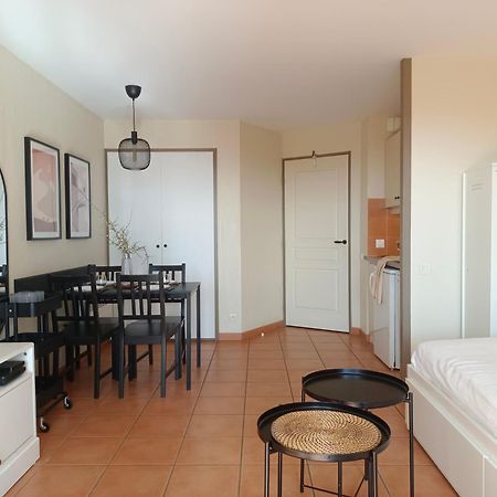 T1 Bis Avec Piscine Vue Golf Et Montagnes Appartement Arcangues Buitenkant foto