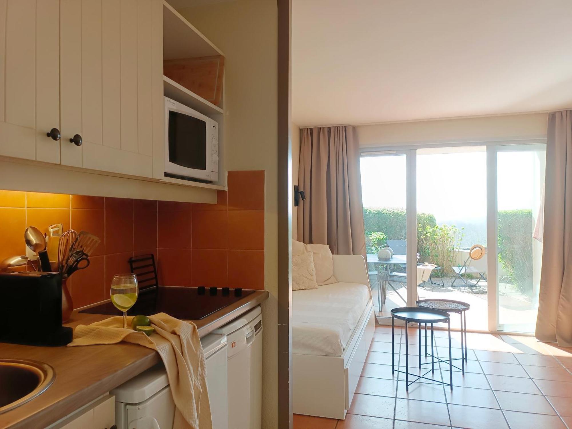 T1 Bis Avec Piscine Vue Golf Et Montagnes Appartement Arcangues Buitenkant foto